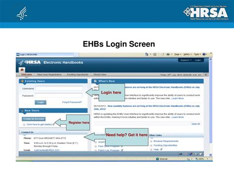 login ehb.